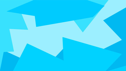 Blue geometric shapes background. Modern and abstract design for digital media.