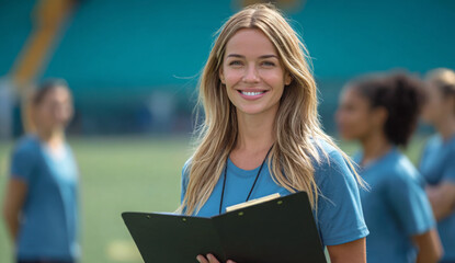 Female Athletic Trainer: Planning Drills and Motivating Players for Success
