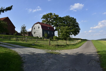 Haus und Landschaft zwischen Vloth und Rinteln