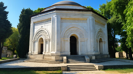 Mausoleum tomb of Exarch Antim I in Vidin, Bulgaria