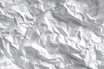 Obraz premium Crumpled white paper texture (11)