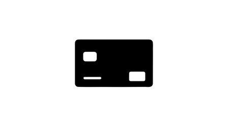 Object black square with cutouts vector illustration for graphic design and creative projects resource element vector
