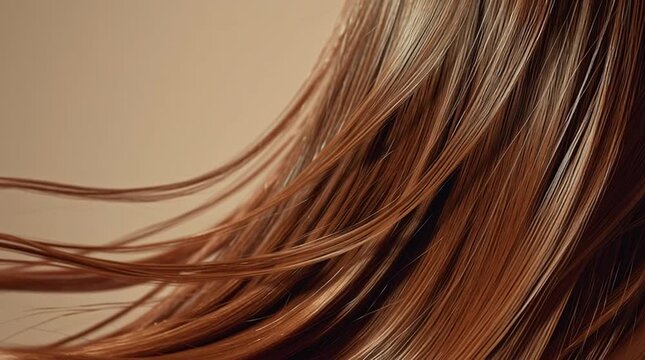 Stunning transformations of long, shiny hair through a professional styling session in a modern salon