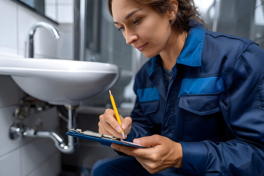 Home Inspection, Plumbing Checks, Renovation Insights, Kitchen Sink Evaluation – Expert Plumber at Work