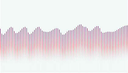 Vibrant Gradient Spectrum: A Visual Representation of Sound Frequencies and Waves