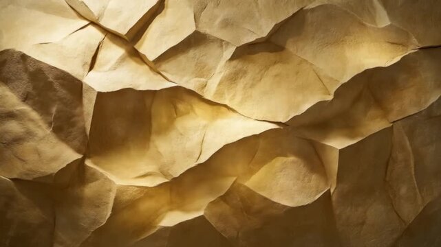 Unique Paper Texture Background with Intricate Folds and Creases for Creative Projects