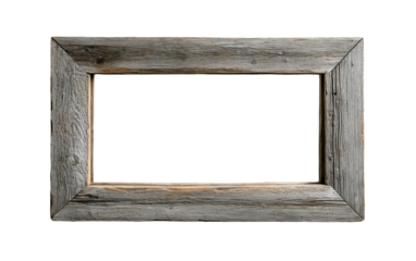 A decorative wall mirror framed on white background,png