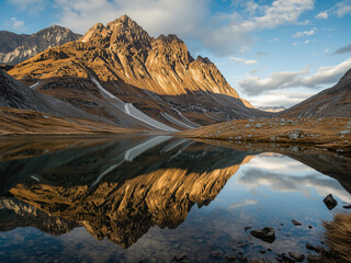 lake in the mountains