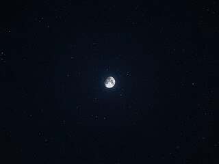 Fototapeta premium moon and stars
