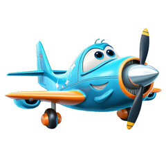 Naklejka premium cute airplane