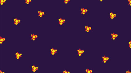 Abstract space seamless pattern vector