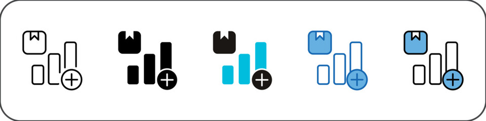 Upselling Icon Pack Multistyle Illustration