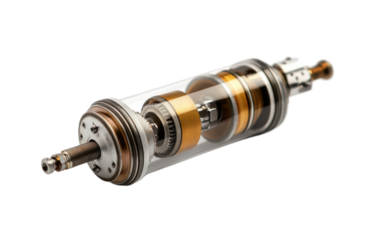 Actuator on white background,png