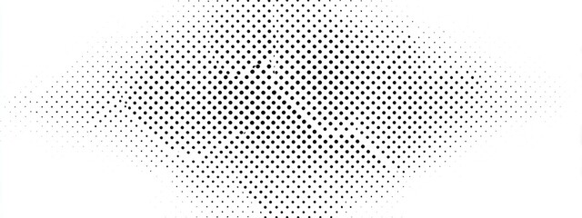 Abstract halftone pattern with radiating effect