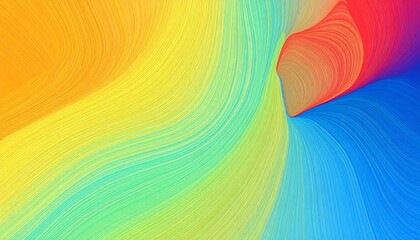 Vibrant abstract design with flowing lines and colors.