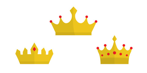 Luxury Golden Crown Collection for Royal Themes