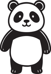 Fototapeta premium panda vector illustrations.