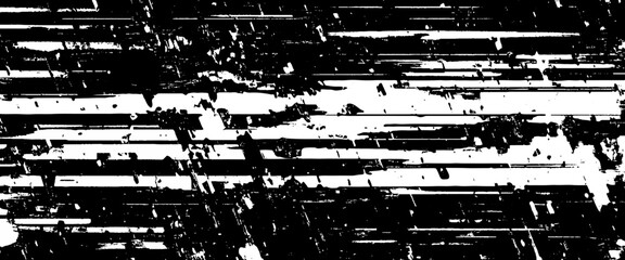 Vector white and black grain film overlay scratched dusty old texture