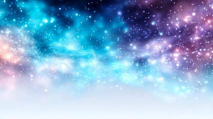 Fototapeta premium Business background. Cutting edge technology with particles and network pattern