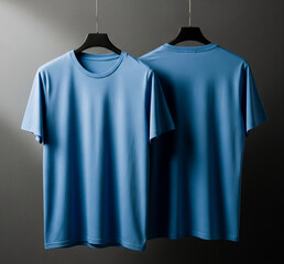 blue t shirt