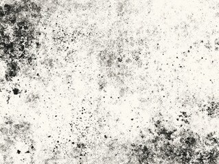 A grayscale, textured surface with scattered dark spots and speckles