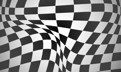 checkered flag background vector 