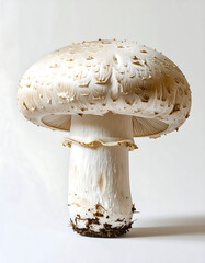  A fresh button mushroom