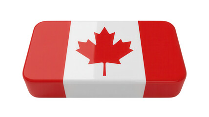 Celebrate Canadian Pride with this Modern, Vibrant Flag Rendering - Perfect for National Holidays, Patriotic Designs, and Expressing Love for Canada!