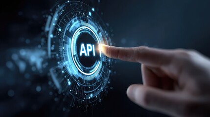 Effortlessly launch your API with a touch, showcasing seamless technology integration and empowering digital transformation for innovative business solutions