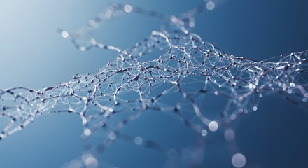 Abstract Network Connection - Digital Technology Concept