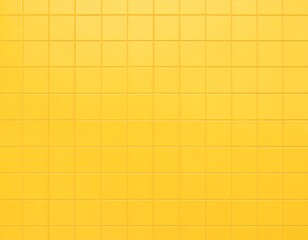 A grid of uniformly-colored, square tiles in a vibrant yellow hue