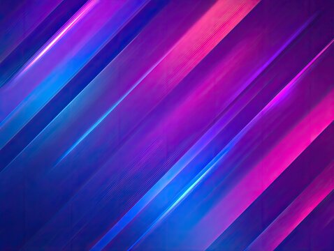 Abstract diagonal lines of vibrant, blended, neon colors