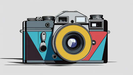 vintage photo camera