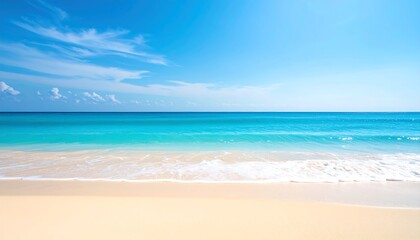 Fototapeta premium Tropical beach scene (11)