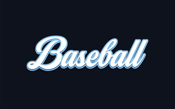 baseball jersey number. Editable baseball jersey number design vector.