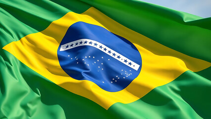 Closeup, realistic, detail, texture, cloth, waves, flag.
