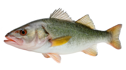 An underwater spectacle featuring a solitary aquatic creature a beautiful fish gracefully swimming through the clear water its most striking feature being a vibrant and luminous yellow tail.