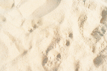 Sand on the beach background