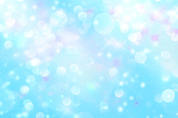 A sparkling light blue background. A pale watercolor-like background. Reflections of light. Sparkle.