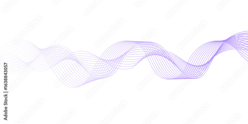Poster abstract wave element for design pink and white. design template for cover, business. abstract dynam