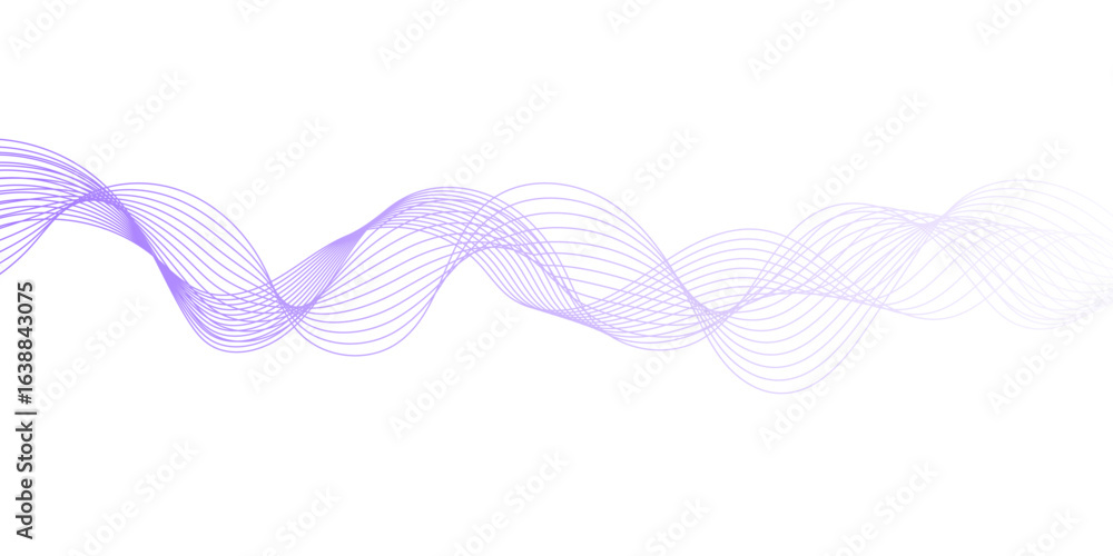 Aufkleber abstract wave element for design pink and white. design template for cover, business. abstract dynam