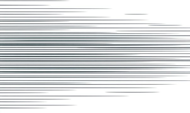 Abstract grayscale lines radiating outward, forming a horizontal pattern