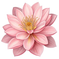Fototapeta premium Pink and Yellow Lotus Flower
