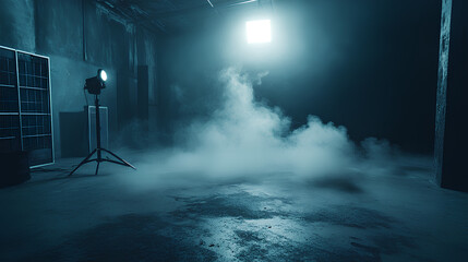 aesthetic concept photo studio room