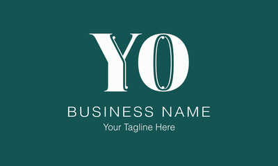 YO Y yo initial logo | initial based abstract modern minimal creative logo, vector template image. luxury logotype logo, real estate homie logo. typography logo. initials logo