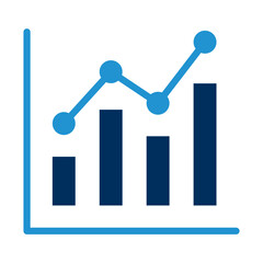 Market Blue Color Icon