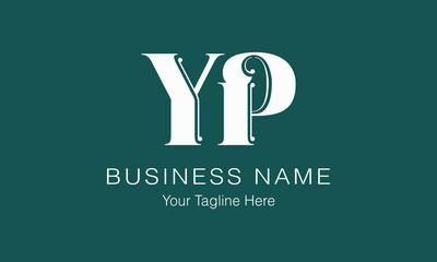 YP Y yp initial logo | initial based abstract modern minimal creative logo, vector template image. luxury logotype logo, real estate homie logo. typography logo. initials logo