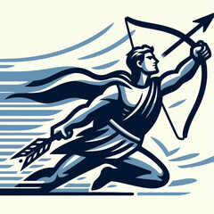 someone shooting an arrow