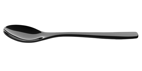 spoon on white background