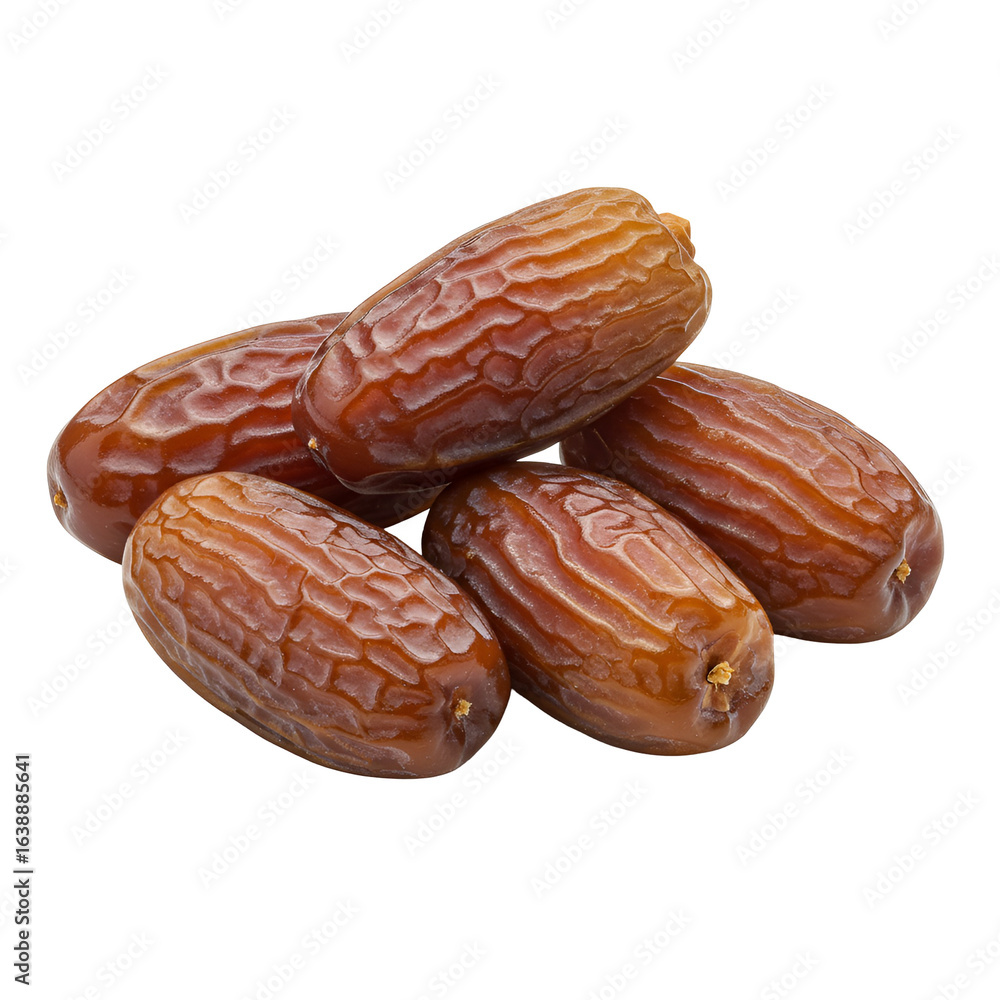Poster isolated photo of dates fruit on a transparent background